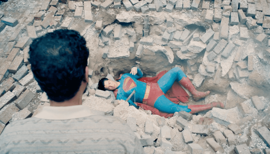 DC Studios presents the trailer for a new version of Superman